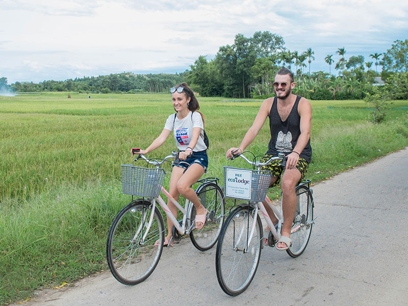 Exploring Thuy Bieu Eco-Village On Two Wheels